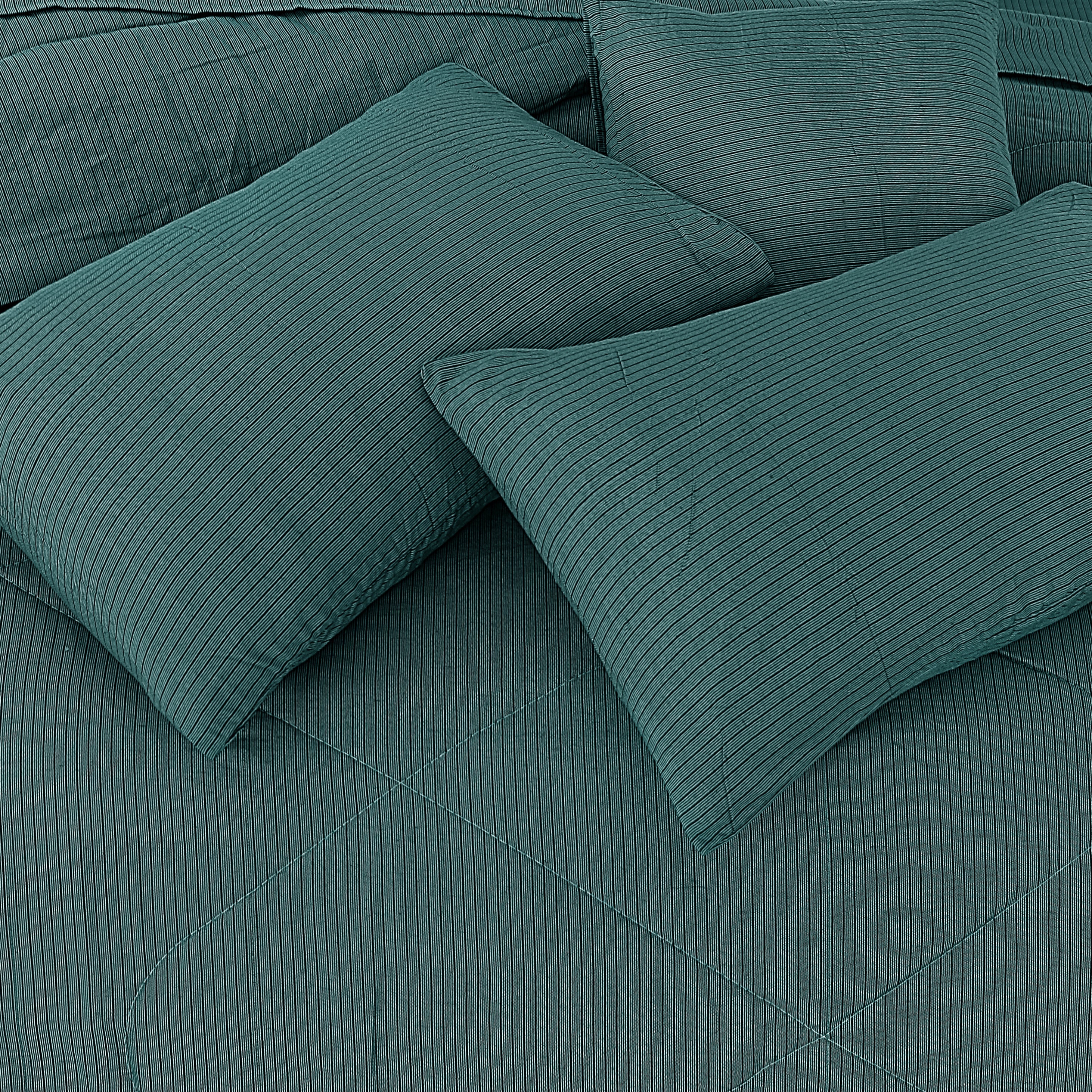 7 Pcs Comforter Set King Size Design KCC 32