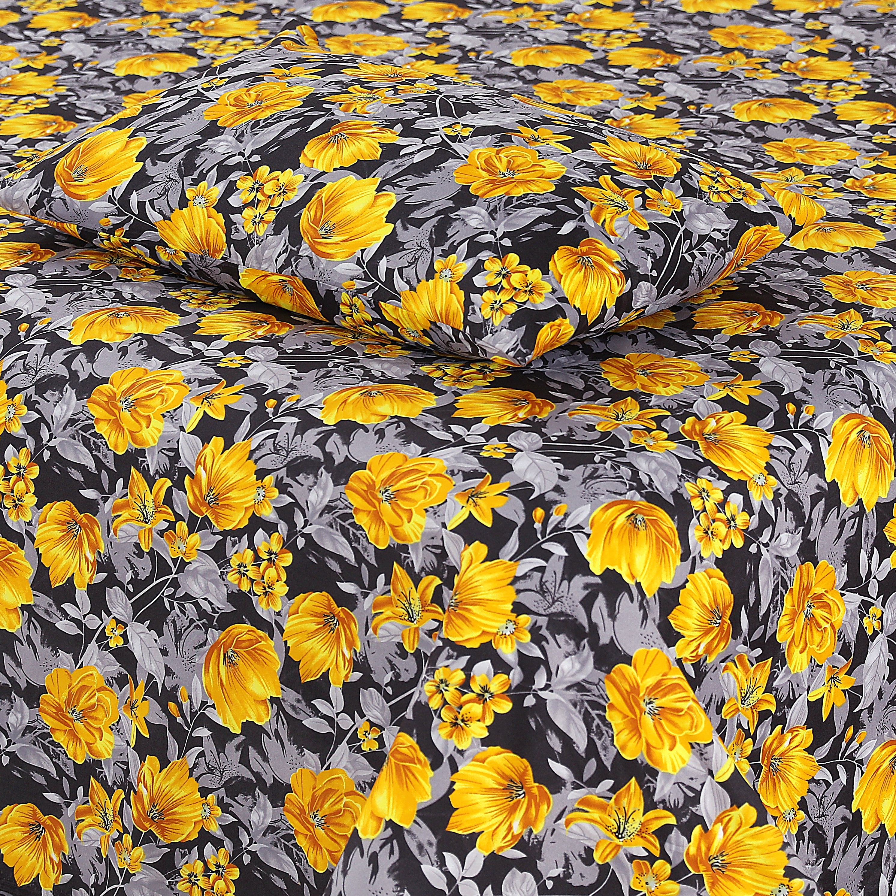 3 Pcs Premium soft cotton Bed sheet C-28