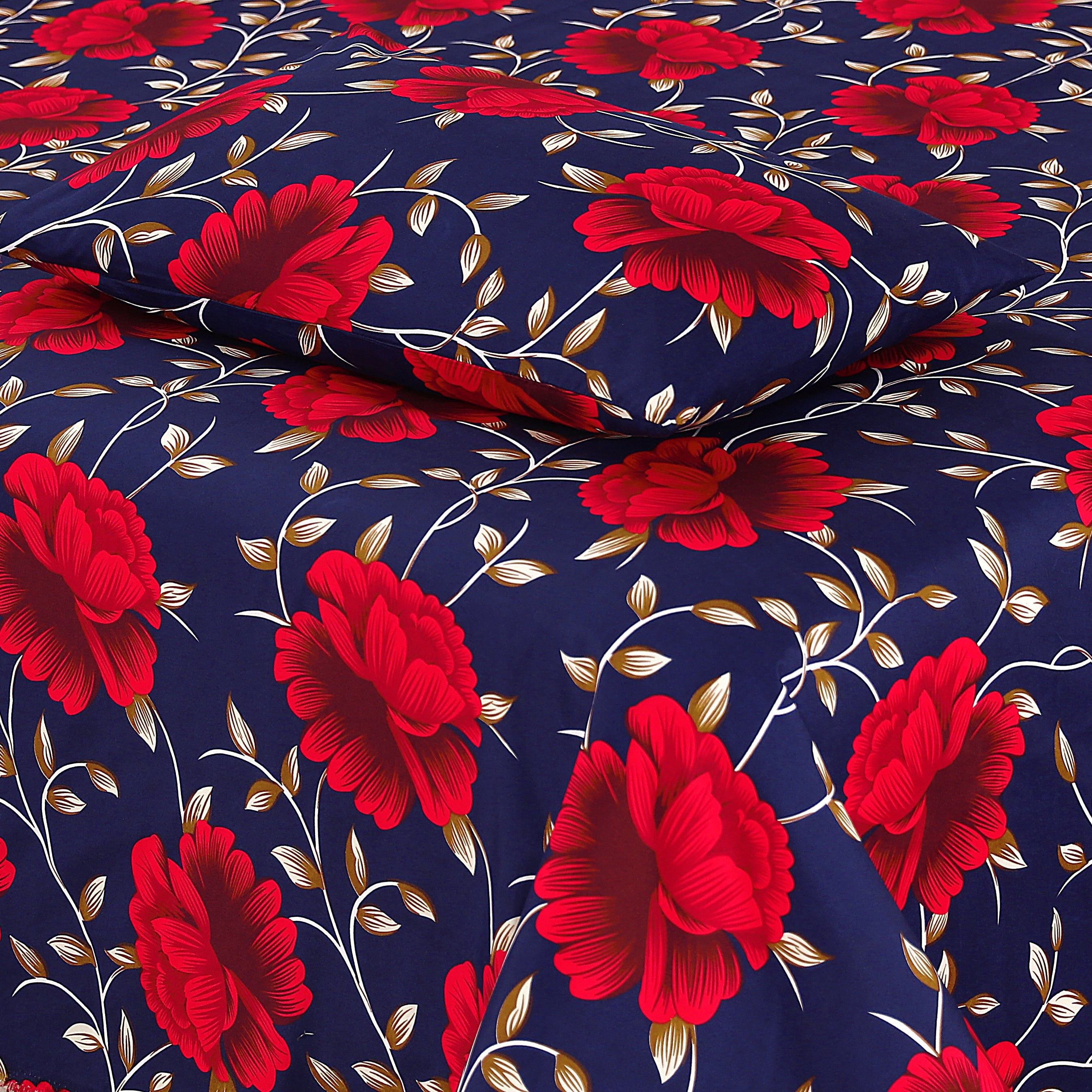 3 Pcs Premium soft cotton Bed sheet C-36