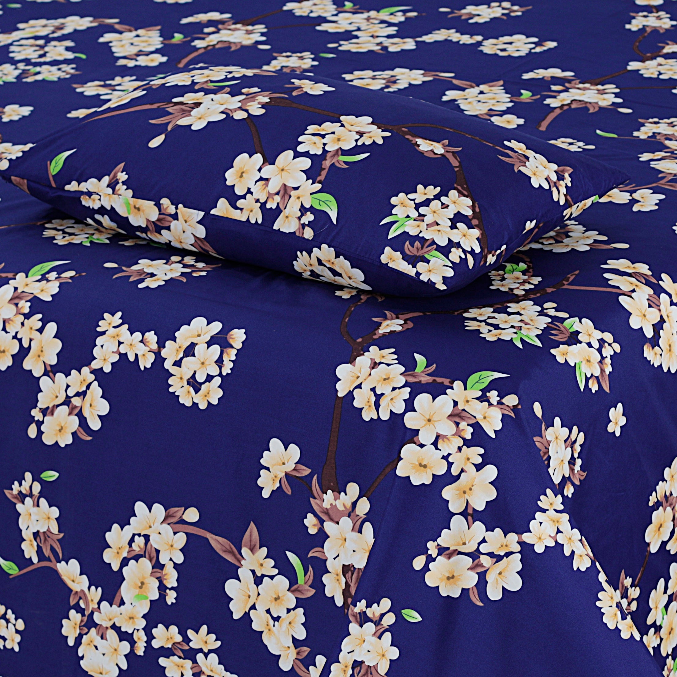 3 Pcs Premium soft cotton Bed sheet C-23