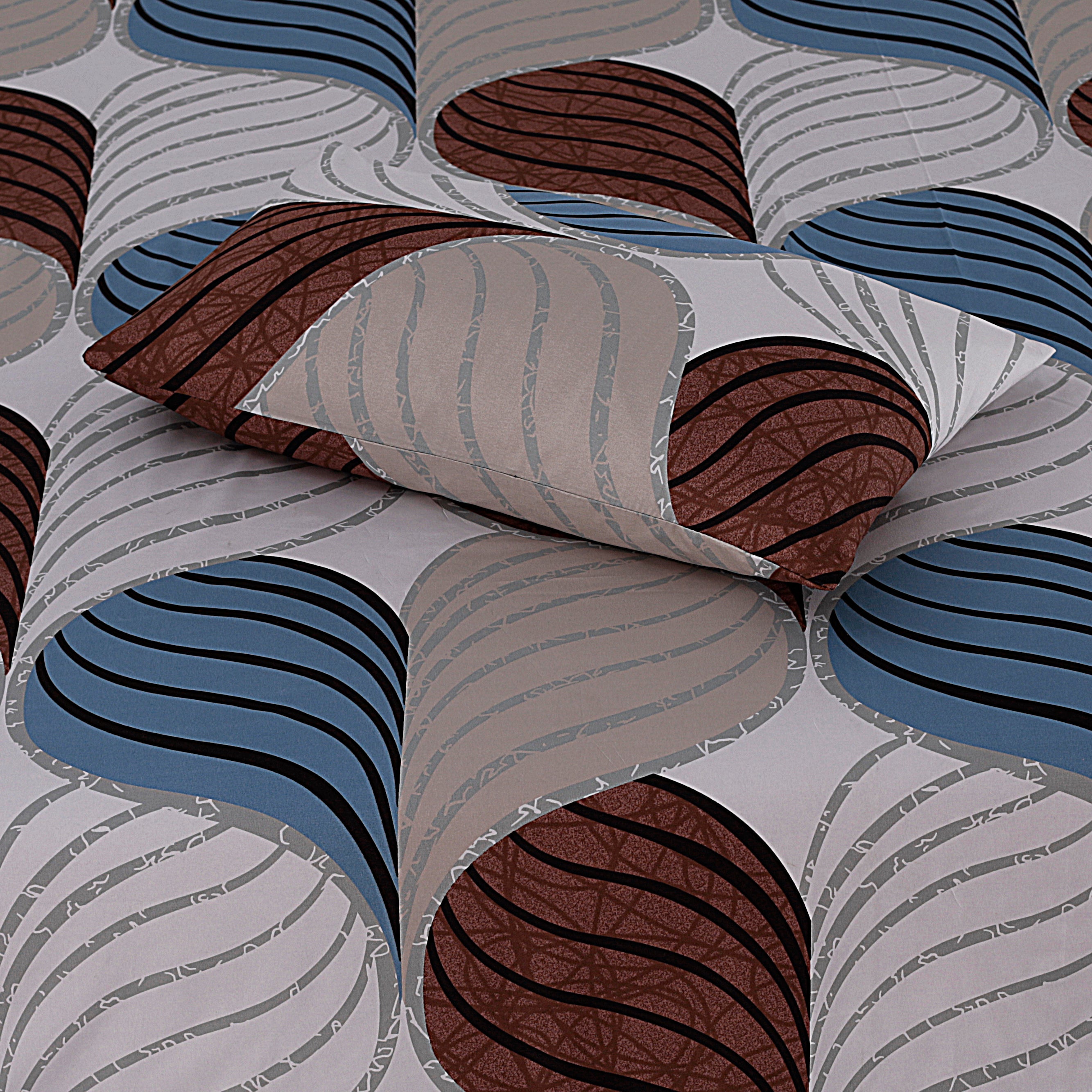 3 Pcs Premium soft cotton Bed sheet C-17