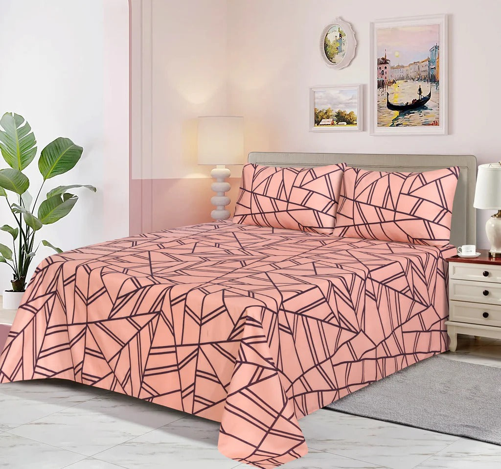 3 Pcs Bed sheet B-99